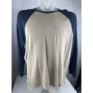 Men’s Big And Tall Foundry Waffle Knit Baseball Type Shirt Size 4XL